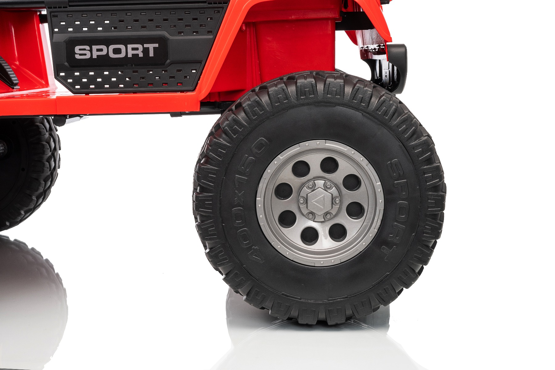 Nagy EVA kerekek magas alvázzal