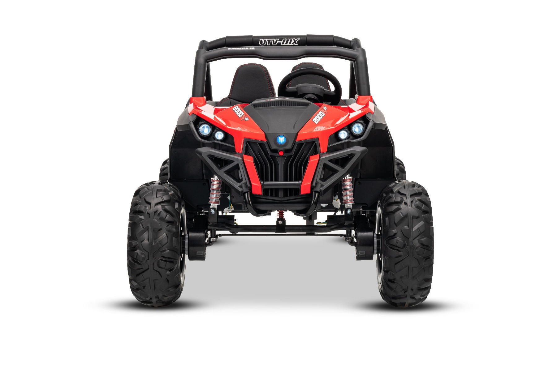 Első LED lámpák elöl is rugózással