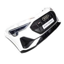 Első lökhárító fényszóróval - Audi E-tron fehér