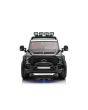 Ford Super Duty 24V Elektromos autó fekete, Kétüléses, 4X4 meghajtás nagy teljesítményű 24 V-os motorokkal, Dupla hátsó kerekek - puha EVA kerekek, Műanyag ülés, 2,4 GHz-es távirányító, LED-es rámpa, MP3-lejátszó USB-bemenettel, EREDETI liszensz