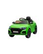 Elektromos autó Audi RSQ8, 12V, 2,4 GHz távirányító, USB  bemenet, LED-es lámpák, 12 V-os akkumulátor, puha EVA kerekek, 2 X35W MOTOR, zöld, Eredeti liszensz