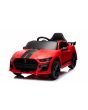 Elektromos gyermekautó Ford Shelby Mustang GT 500 Cobra , piros , 2,4 GHz-es távirányító, USB bemenet, LED lámpák, 2 x 30 W-os motor, EREDETI licenc
