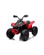 Elektromos quad Can-am Renegade, piros, egyszemélyes, lengéscsillapított első és hátsó tengely, LED Világítás, 12V akkumulátor, 2 x 35W Motorok, puha EVA kerekek, MP3 lejátszó USB/AUX bemenettel, Eredeti liszensz