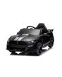Elektromos gyermekautó Ford Shelby Mustang GT 500 Cobra , fekete, 2,4 GHz-es távirányító, USB bemenet, LED lámpák, 2 x 30 W-os motor, EREDETI licenc