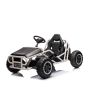 Elektromos SPORT-KART 24V, fekete, EVA kerekek, Bőr ülés, 2 x 50 W-os motor, 24 V-os akkumulátor, Masszív fémszerkezet