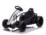 Drift Car elektromos Gokart 24V, fehér, sima drift kerekek, 2 x 350 W-os motor, drift mód 13 Km / h sebességgel, 24 V-os akkumulátor, szilárd szerkezet