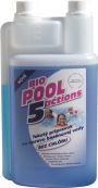 BioPool 5 Actions folyékony klórmentes vízkezelés medencékehez és jakuzzikhoz