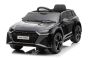 Audi RS6 elektromos autó, 12V, bőrülés, 2.4GHz távirányító, USB bemenet, LED lámpák, 12V akku, puha EVA kerekek, 2 X MOTOR, fekete, EREDETI licenc