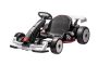 Licencelt Audi drift gokart 24 V, fehér, LED -es lámpák, 2 x 150W motor, drift üzemmód 12 km/h sebességgel, 24 V -os akkumulátor, hatalmas vasszerkezet, állítható ülés, MP3 lejátszó