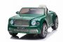 Bentley Mulsanne 12V Elektromos játékautó, zöld, Műbőr ülés, 2,4 GHz-es távirányító, Eva kerekek, USB / Aux bemenet, Felfüggesztett kerekek, 12V / 7Ah akkumulátor, LED lámpák, 2 X 35 W motor, EREDETI licenc