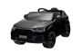 Elektromos játékautó Audi Q7 fekete, Együléses, Független felfüggesztés, 12V-os akkumulátor, Távirányító, 2 x 35 W-os motor, LED világítás, USB/AUX bemenet MP3 lejátszón, Eredeti licenc