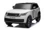 Range Rover 2023 model elektromos kisautó,Kétszemélyes,fehér,bőr ülésekkel,Rádió USB bemenettel,Hátsókerék meghajtás,legnéscsillapított hátsó felüggesztés,12V7AH Akkumulátor,EVA kerekek,Kulcsos háromállású indítás, 2,4 GHz Távirányító,Eredeti licenc