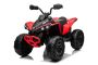 Elektromos quad Can-am Renegade, piros, egyszemélyes, lengéscsillapított első és hátsó tengely, LED Világítás, 12V akkumulátor, 2 x 35W Motorok, puha EVA kerekek, MP3 lejátszó USB/AUX bemenettel, Eredeti liszensz