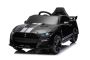 Elektromos gyermekautó Ford Shelby Mustang GT 500 Cobra , fekete, 2,4 GHz-es távirányító, USB bemenet, LED lámpák, 2 x 30 W-os motor, EREDETI licenc