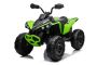 Elektromos quad Can-am Renegade, zöld, egyszemélyes, lengéscsillapított első és hátsó tengely, LED Világítás, 12V akkumulátor, 2 x 35W Motorok, puha EVA kerekek, MP3 lejátszó USB/AUX bemenettel, Eredeti liszensz