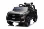 Elektromos játékautó FORD Ranger 12V, szürke, Bőrülés, 2,4 GHz-es távirányító, Bluetooth / USB bemenet, Lengéscsillapított felfüggesztés, Líthium akkumulátor, Műanyag kerekek, 2x30 W MOTOR, EREDETI licenc