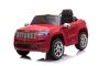 JEEP GRAND CHEROKEE 12V Elektromos játékautó, piros, műbőr ülés, 2,4 GHz-es távirányító, USB / AUX bemenet, felfüggesztés, 12 V-os akkumulátor, puha EVA kerekek, 2 X 35 W-os MOTOR, ORIGINAL licenc