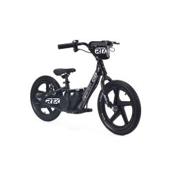 Elektromos futóbicikli RIRIBIKE RTX6 24V (16"), fekete, Lítium akkumulátor, 250 W motor, Tárcsafék, Állítható puha PU ülés