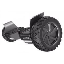 Újszerű Hooboard - Terep Hoverboard, Önegyensúlyozó Jármű, 800W, Li-Ion LG Akkumulátor, UL tanúsítvány, fekete, 8,5" kerék, Ajándék Táska, Mobil Alkalmazás, Alumínium Váz