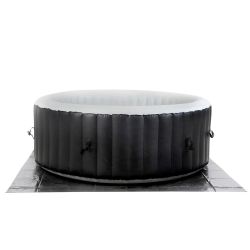 Fekete fehér felfújható test New Beneo SPA 4 személyes Jacuzzihoz