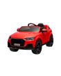 Elektromos játékautó Audi Q7 piros, Együléses, Független felfüggesztés, 12V-os akkumulátor, Távirányító, 2 x 35 W-os motor, LED világítás, USB/AUX bemenet MP3 lejátszón, Eredeti licenc