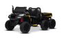 Elektromos gyermekautó Farm RIDER négykerék-meghajtással,4×200W motorral,kétszemélyes,fekete ,lítium akkumulátorral,EVA kerekekkel,dupla műbőr ülés ,lengéscsillapított felfüggesztéssel,2,4 GHz-es távirányítóval,MP3 lejátszóval USB/AUX bemenettel,Bluetooth