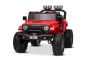 Elektromos kisautó Beneo Motors OFFRIDE 4x4² Kétszemélyes 24V, piros, MP3 lejátszó USB/AUX bemenettel, 4x4 hajtás, Lítium akkumulátor, EVA kerekek rugózással, Távirányító, LED világítás