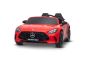 Elektromos Mercedes GT63 AMG gyerekautó 24V, 4x4 meghajtással, piros, kétszemélyes, állítható vezetőüléssel, puha EVA kerekekkel, 2,4 GHz-es távirányítóval, USB/Bluetooth csatlakozással, 200 W-os motorokkal, lengéscsillapított, lítium akkumulátorral, LED 