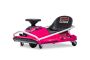 Beneo Motors driftelős gokart 24V, rózsaszín, 300 W-os kefe nélküli motor, lítium akkumulátor, drift üzemmód 14 km/h végsebességgel, masszív acélváz, biztonsági öv, sportülés, multifunkciós kormánykerék