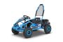 Benzínová bugina pre deti Beneo Motors BUGGY RSX modrá - 98cm3