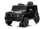 Elektromos játékautó Mercedes G580 12V, fekete, 2,4 GHz-es távirányító, Bluetooth, USB / SD bemenet, lítium akkumulátor, LED lámpák, EREDETI engedély