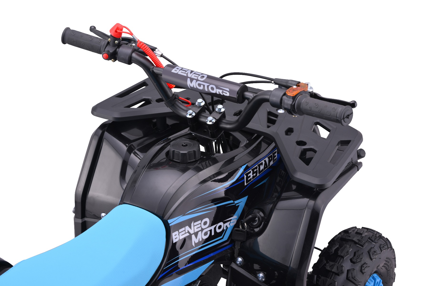 Kulcsos indítás vészleállító kapcsolóval