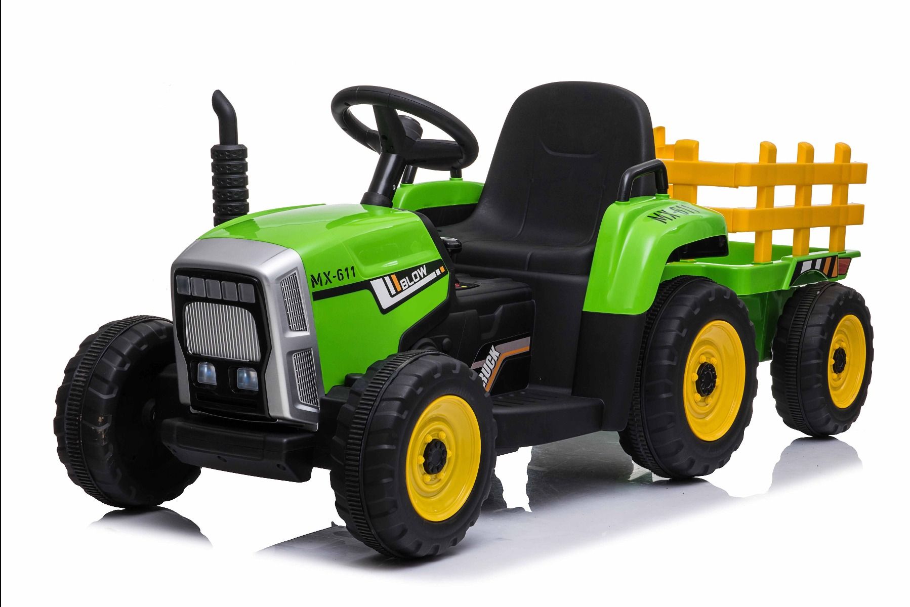 Hogyan kell kicserélni a váltókart gyermeke elektromos traktorában? Most megmutatjuk lépésről lépésre!